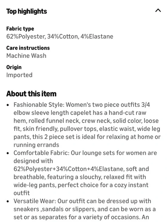 Yousify Women's Tunic and Pants Set - Large - Picture 9 of 15